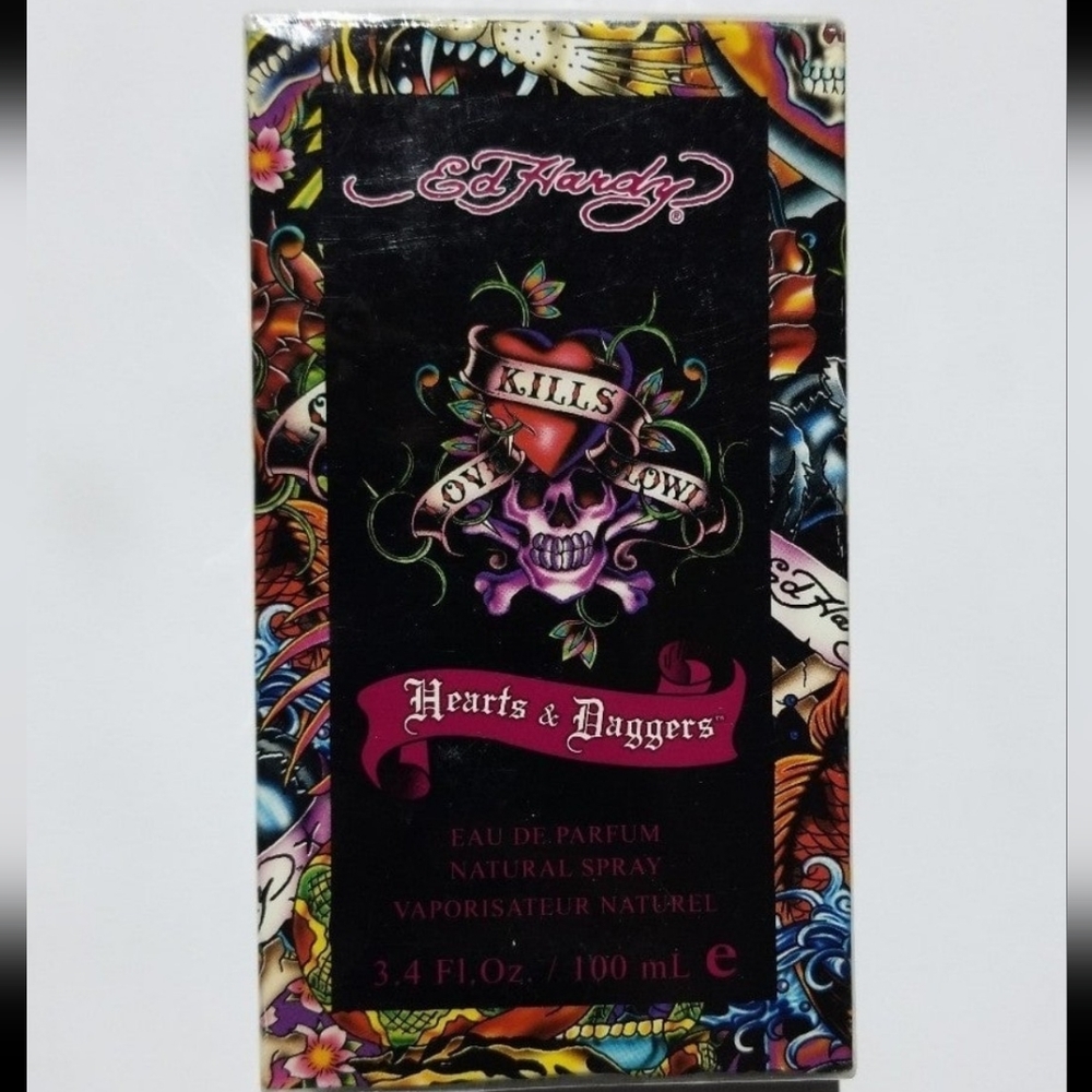 NWT Vintage Ed Hardy Love Kills Slowly Perfume
